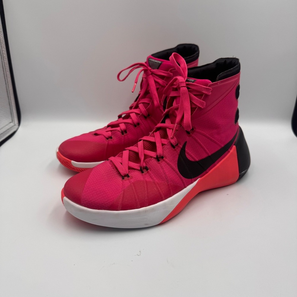 Collectors Nike Hyperdunk 2015 Kay Yow Think Pink Basketball Shoes Mens 8.5